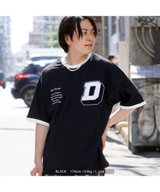 1111clothing/オーバーサイズ tシャツ メンズ ヘビーウェイト tシャツ レディース ビッグtシャツ 綿100% 厚手 ビッグシルエット トップス 半袖 カットソー リンガー/504776258