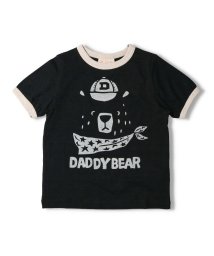 DaddyOhDaddy(ダディオダディ)/【子供服】 Daddy Oh Daddy (ダディオダディ) 日本製くまプリント半袖Ｔシャツ 80cm～150cm V36860/ブラック