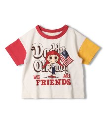 DaddyOhDaddy(ダディオダディ)/【子供服】 Daddy Oh Daddy (ダディオダディ) 日本製ダディコプリント半袖Ｔシャツ 80cm～140cm V36863/ホワイト