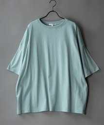 SITRY(SITRY)/【SITRY】Big silhouette light weight T－shirt/ビッグシルエット ライトウェイト 半袖 Ｔシャツ/サックス