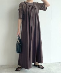 w closet(ダブルクローゼット)/【マルチウェイ】袖カットTOPS×ホルターネックキャミワンピースSET/ブラック