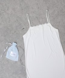 OLIVE des OLIVE(オリーブデオリーブ)/巾着付きインナーキャミドレス/ホワイト