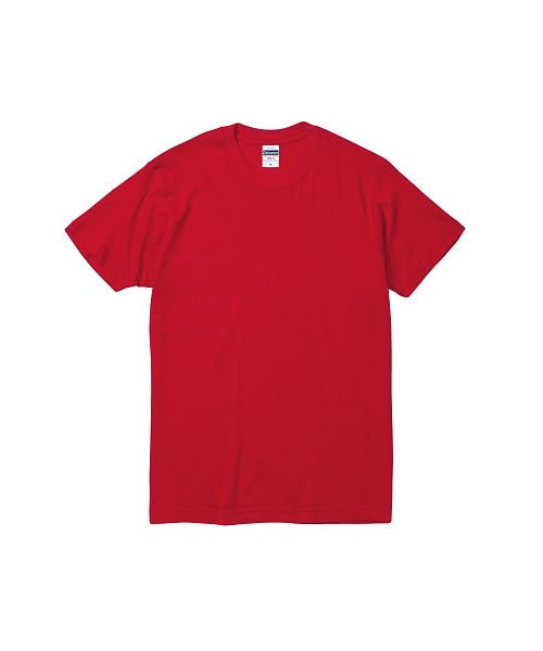 United Athle(ユナイテッドアスレ)/United Athle/4.0オンス 無地 半袖 Tシャツ/レッド