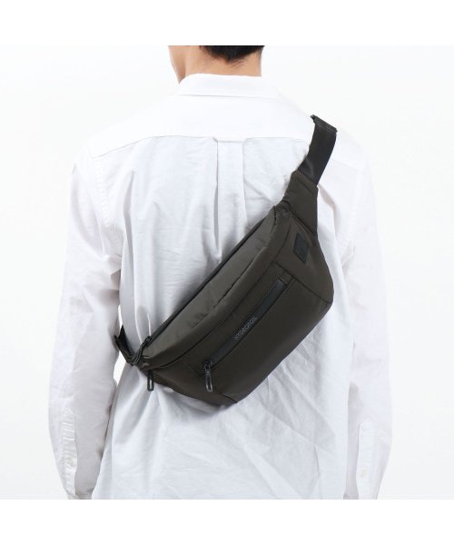 ペッレモルビダ ボディバッグ PELLE MORBIDA HYDROFOIL ショルダーバッグ ウエストバッグ 斜めがけ 撥水 抗菌 日本製 HYD009N 