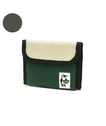 CHUMS(チャムス)/【日本正規品】CHUMS 財布 チャムス Trifold Wallet Sweat Nylon トリフォルドウォレットスウェットナイロン CH60－2688/グリーン