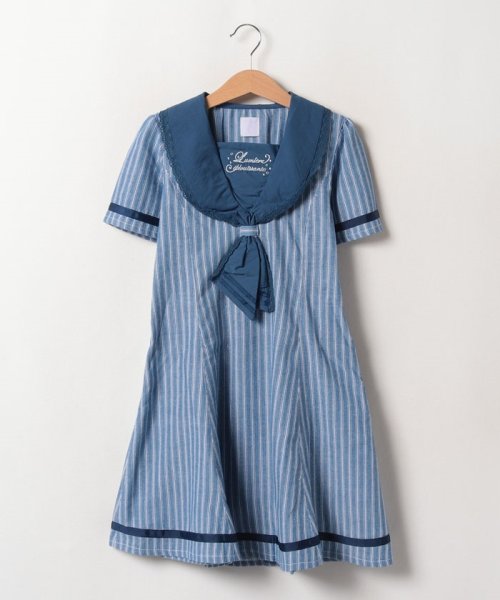 セール ストライプ柄セーラーワンピース アクシーズファムキッズ Axes Femme Kids Magaseek セール ストライプ柄セーラーワンピース アクシーズファムキッズ Axes Femme Kids Magaseek