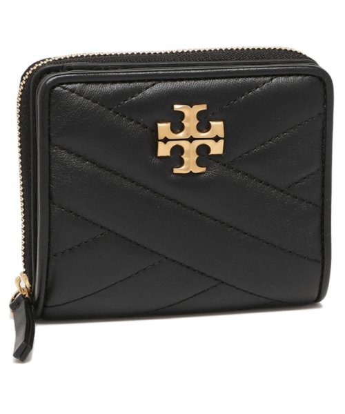 セール トリーバーチ 二つ折り財布 キラ ミニ財布 ブラック レディース Tory Burch 001 トリーバーチ Tory Burch Magaseek