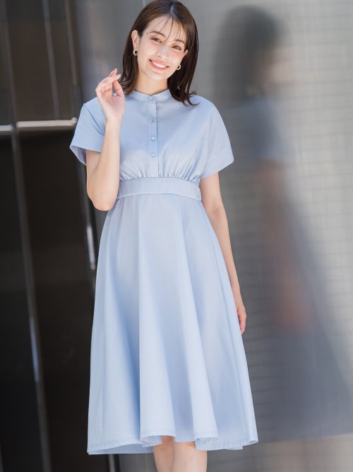 選べる２丈 スタンドカラーシャツワンピース 手洗い可能 ケティ Ketty Magaseek