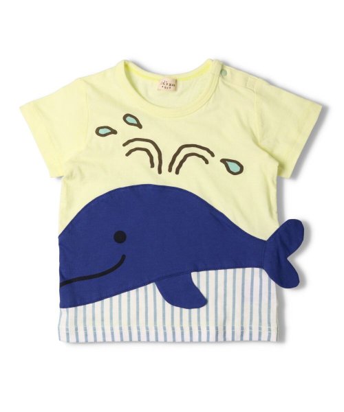 Kids Zoo(キッズズー)/【子供服】 kid´s zoo (キッズズー) カニ・マンボウ・くじら・あざらし半袖Ｔシャツ 80cm，90cm W36810/その他系2