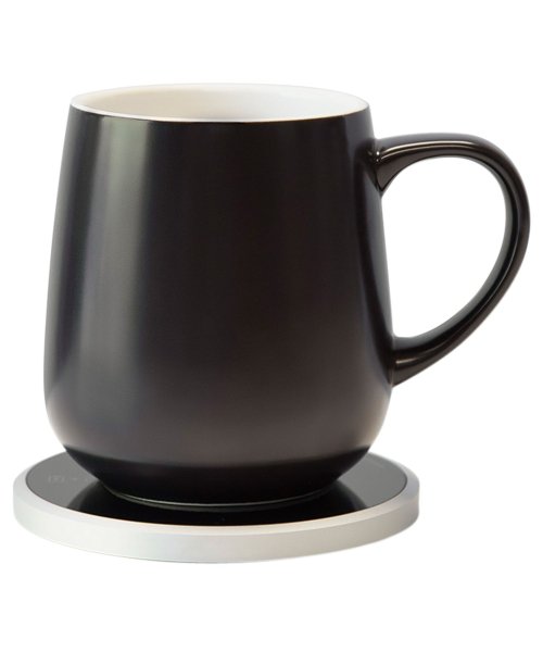 Ui Mug(ウィマグ)/Ui Mug ウィマグ マグカップ コーヒーカップ 355ml 充電器 ワイヤレス 保温 ファインセラミック/ブラック