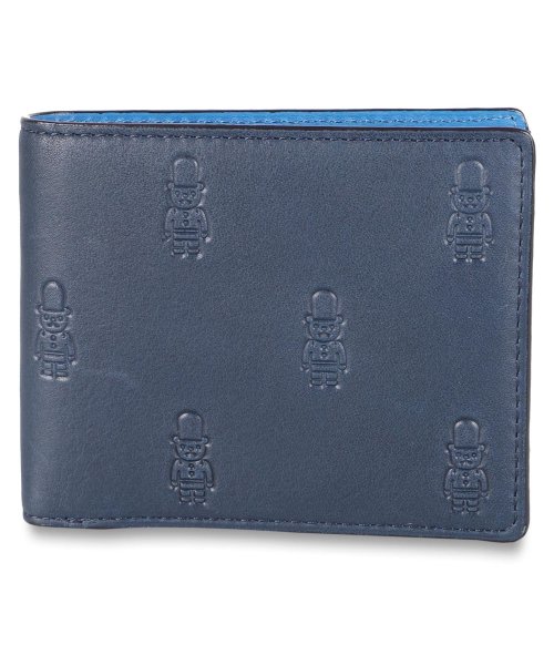 MACKINTOSH PHILOSOPHY(マッキントッシュ フィロソフィー)/マッキントッシュ フィロソフィー MACKINTOSH PHILOSOPHY 財布 二つ折り メンズ 本革 WALLET ブラック ネイビー 黒 MAP－312/ネイビー