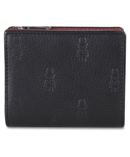 MACKINTOSH PHILOSOPHY(マッキントッシュ フィロソフィー)/マッキントッシュ フィロソフィー MACKINTOSH PHILOSOPHY 財布 二つ折り メンズ 本革 L字ファスナー WALLET ブラック ネイビー 黒/ブラック系1