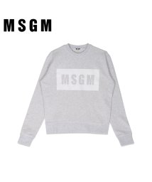 MSGM/MSGM エムエスジーエム トレーナー スウェット ボックスロゴ ロングスリーブ シャツ レディース BOX LOGO LONG SLEEVED SHIRTS /504779069