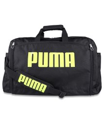 PUMA(PUMA)/PUMA プーマ ボストンバッグ ショルダーバッグ メンズ レディース 52－60L 大容量 BOSTON BAG ブラック 黒 J20167'/ライム