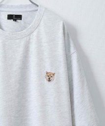 ZIP FIVE(ジップファイブ)/動物ワンポイント刺繍半袖Tシャツ/ネコ/イヌ/クマ/その他系1