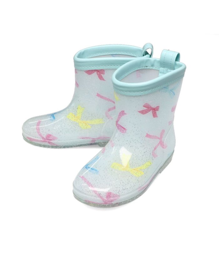 長靴 キッズ リボンの人気商品・通販・価格比較 レインブーツ 長靴 女の子 キッズ リボン ピンク 花柄 水遊び プール 海