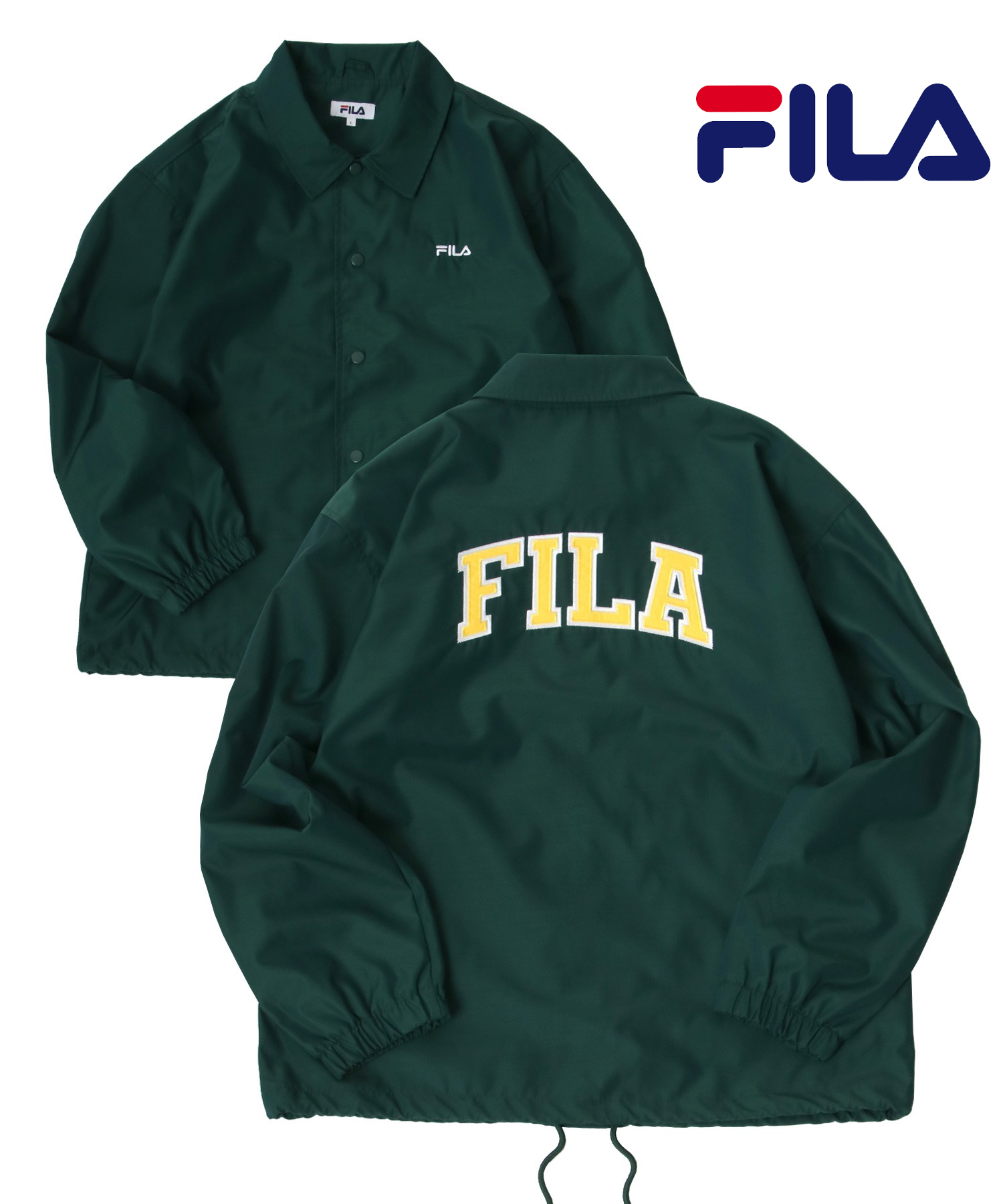 FILA フィラ ジャケット ナイロンジャケット 刺繍 ワンポイントロゴ