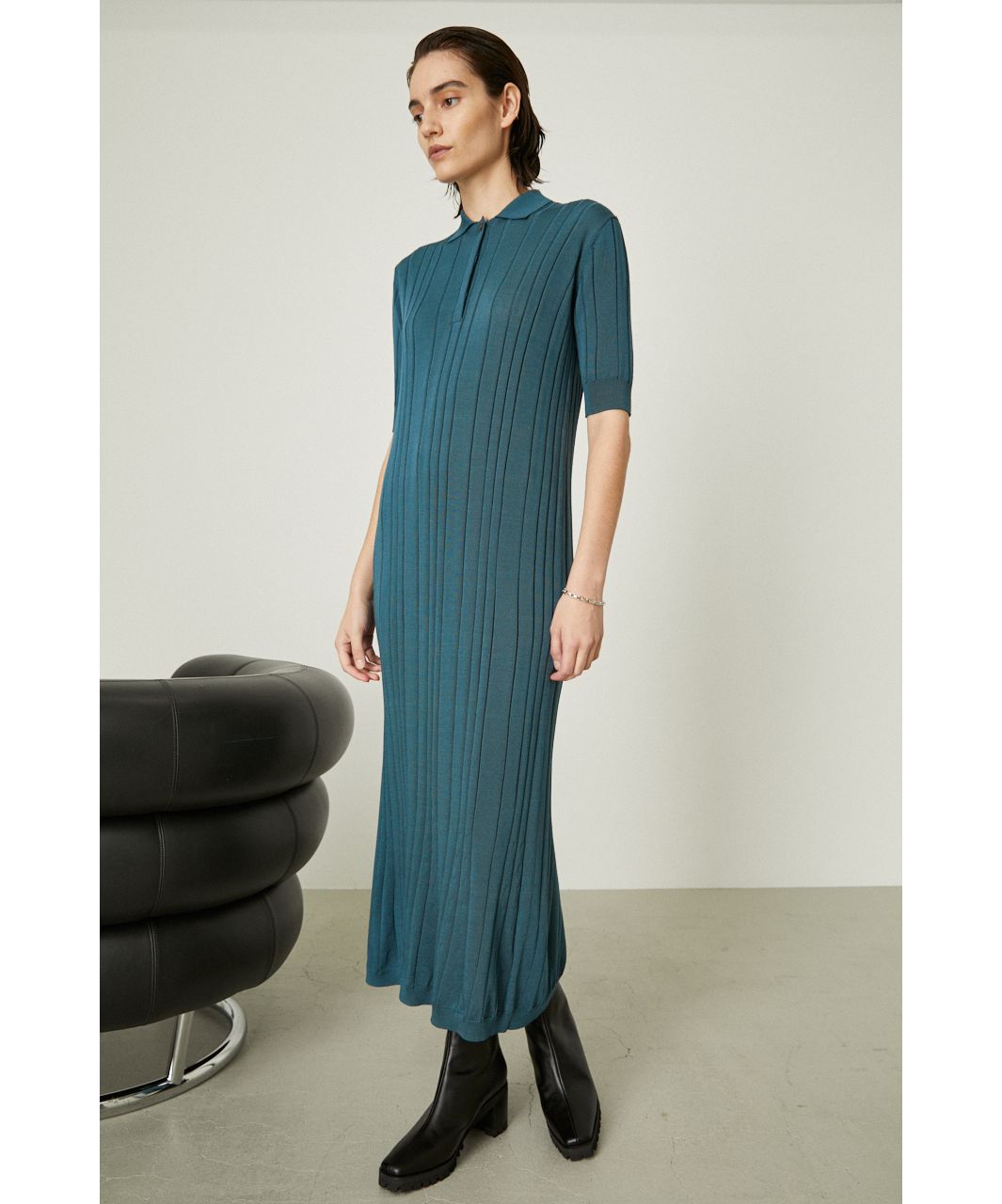 Little flare knit dress(504780659) | リムアーク(RIM.ARK) - MAGASEEK