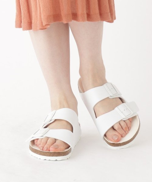 OPAQUE.CLIP(オペークドットクリップ)/【BIRKENSTOCK（ビルケンシュトック）】アリゾナ Birko－Flor(R)/ホワイト（001）