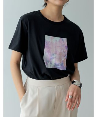 Re:EDIT/USAコットンアートプリントTシャツ/504774123