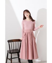 JILL STUART(ジル スチュアート)/◆《Endy ROBE》アンナリブニットワンピース/BLUSH