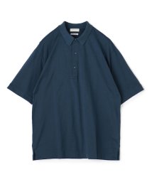 TOMORROWLAND MENS(TOMORROWLAND MENS)/スビンコットンジャージー デザインポロシャツ/65ブルー