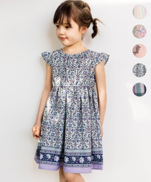 セール 総柄サマーワンピース エニファム キッズ Anyfam Kids Magaseek