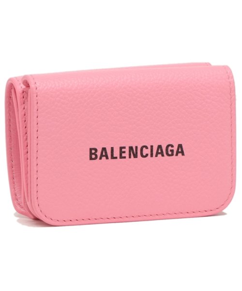 バレンシアガ 三つ折り財布 キャッシュ ミニ財布 ピンク レディース Balenciaga 1izi3 5861 バレンシアガ Balenciaga Magaseek