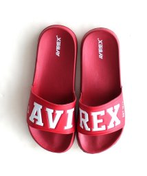 AVIREX(AVIREX)/《23－24cm》AVIREX/アヴィレックス/ BANSHEE MARK / バンシー マーク/ シャワーサンダル/レッド