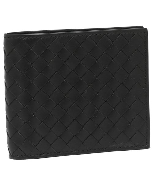 セール ボッテガヴェネタ メンズ 二つ折り財布 Bottega Veneta V4651 1000 ブラック ボッテガ ヴェネタ Bottega Veneta Magaseek