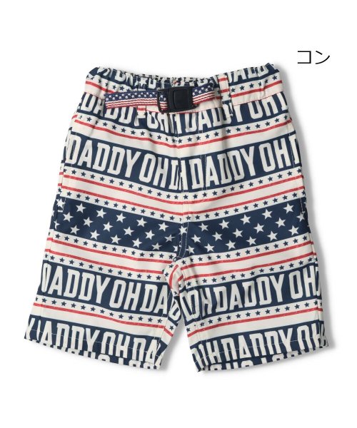 DaddyOhDaddy(ダディオダディ)/【子供服】 Daddy Oh Daddy (ダディオダディ) 水陸両用総柄ハーフパンツ 90cm～150cm V37160/ネイビー