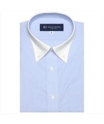 TOKYO SHIRTS/形態安定 クレリック ボタンダウンカラー 半袖ワイシャツ/504783415