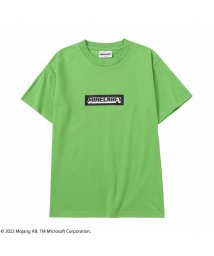 MAC HOUSE(kid's)(マックハウス（キッズ）)/Minecraft マインクラフト マイクラ 半袖Tシャツ MM2437/グリーン