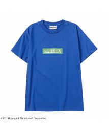 MAC HOUSE(kid's)(マックハウス（キッズ）)/Minecraft マインクラフト マイクラ 半袖Tシャツ MM2437/ブルー