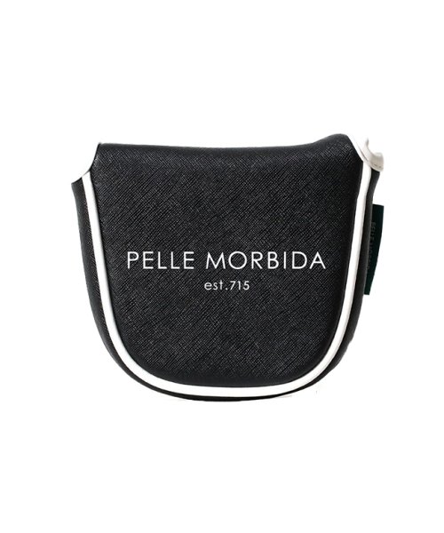 PELLE MORBIDA(ペッレモルビダ)/ペッレモルビダ ゴルフ PELLE MORBIDA GOLF PMO－PG010 ヘッドカバー パター マレットタイプ マグネット式/ブラック