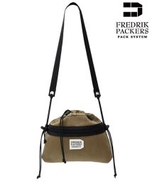 FREDRIK PACKERS(FREDRIK PACKERS)/【FREDRIK PACKERS / フレドリックパッカーズ】BELLSACK S ベルサック メッシュ サコッシュ ショルダーバッグ/ベージュ