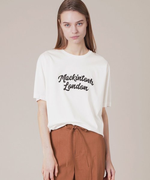 MACKINTOSH LONDON(MACKINTOSH LONDON（レディース）)/カラフルロゴプリントTシャツ/ホワイト