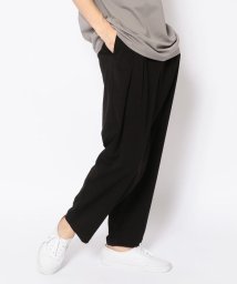 B'2nd(ビーセカンド)/PointChary (ポイントチャーリー) WIDE 1TUCK TROUSERS/ブラック