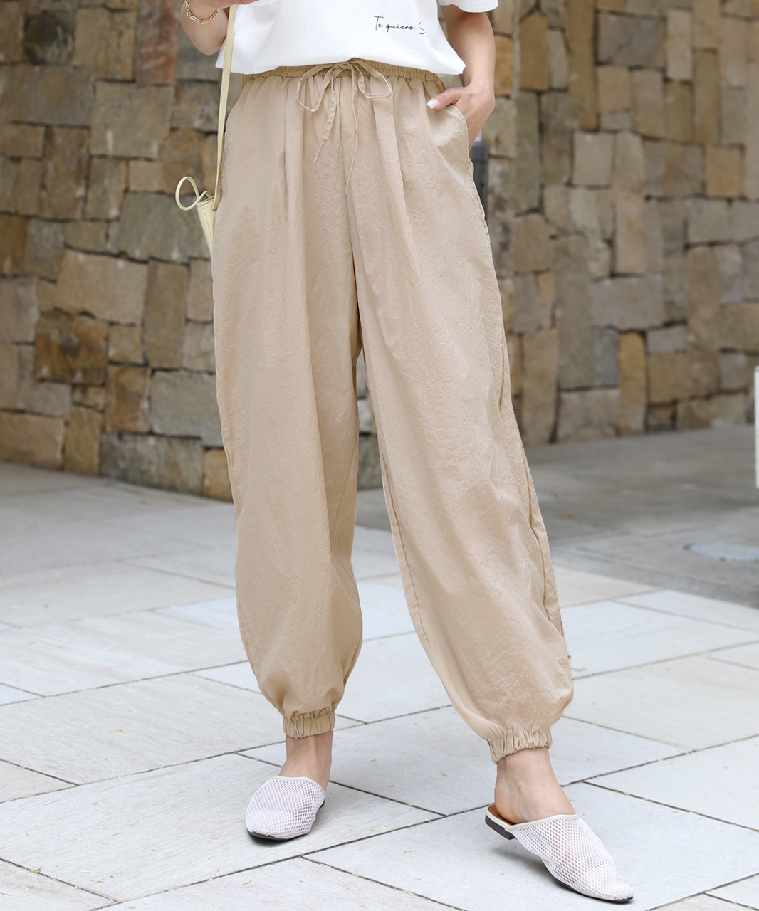 humoresque 2022SS「relax silk pants」-