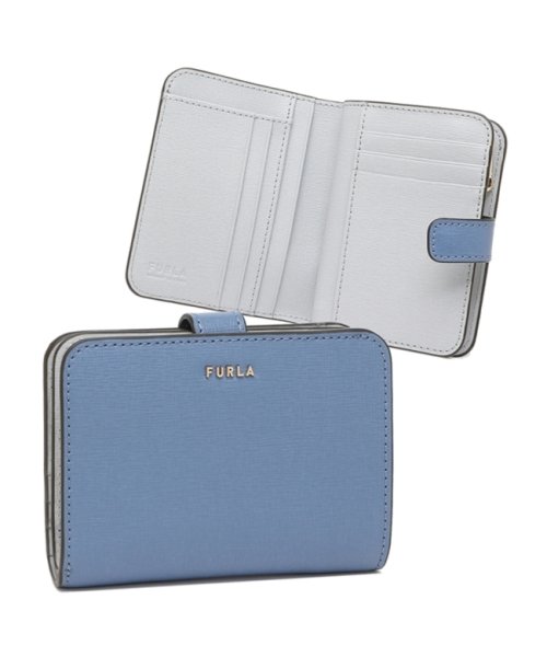 セール フルラ 二つ折り財布 バビロン Sサイズ コンパクト財布 ブルー レディース Furla Pcy0uno 0000 1335s フルラ Furla Magaseek