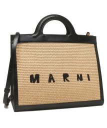 MARNI/マルニ ハンドバッグ ショルダーバッグ トロピカリア かごバッグ 2WAY ベージュ ブラック レディース MARNI BMMP0090Q0 P3860 Z1V/504784487