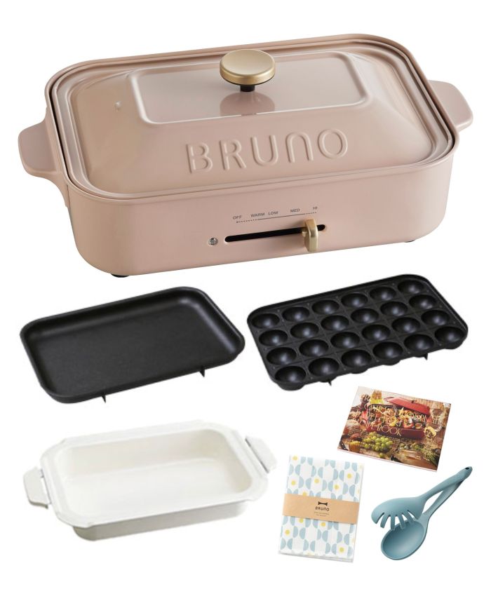 bruno コンパクトホットプレート 鍋 - その他のキッチン雑貨・消耗品の 
