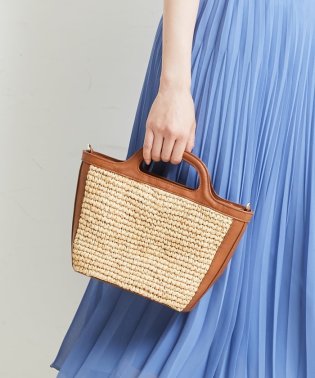 MK MICHEL KLEIN BAG/【3WAY】ラフィアミニバッグ/504785436