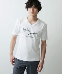MK homme(エムケーオム)/プリントTシャツ/ホワイト