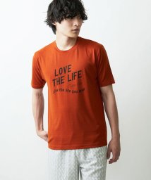 MK homme(エムケーオム)/プリントTシャツ/オレンジ