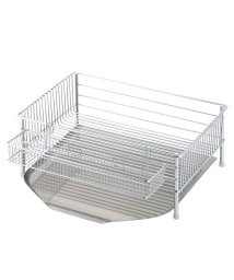 la base/ ラバーゼ la base 水切りかご 小 縦置タイプ 3点セット 水切りラック ステンレス 有元葉子 DISH RACK LB－101/504786010