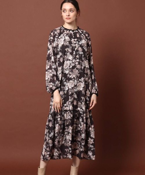 ヴィンテージフラワープリントワンピース ドレステリア Dressterior Magaseek