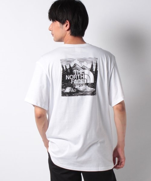THE NORTH FACE(ザノースフェイス)/【メンズ】【THE NORTH FACE】ノースフェイス Tシャツ NF0A2ZXE Men’s S/S Redbox Celebration Tee/ホワイト