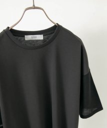 URBAN RESEARCH ROSSO(URBAN　RESEARCH　ROSSO（MEN）)/『UR TECH ひやサラクール』AIR DRYリネンスリーブドッキングTシャツ/CHARCOAL