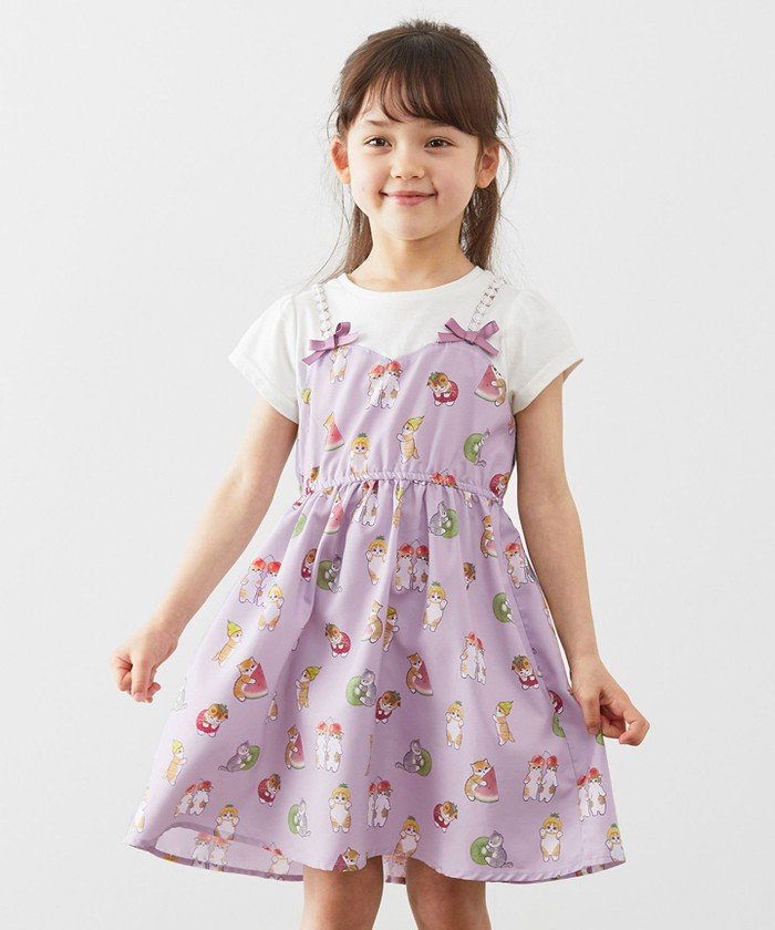 Any Fam 2枚セット 80 エニィファム ワンピース 中古 他 女の子用 最高の品質 エニィファム